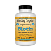 Healthy Origins, Biotin (B7), 10,000 Mcg, 360 VCaps